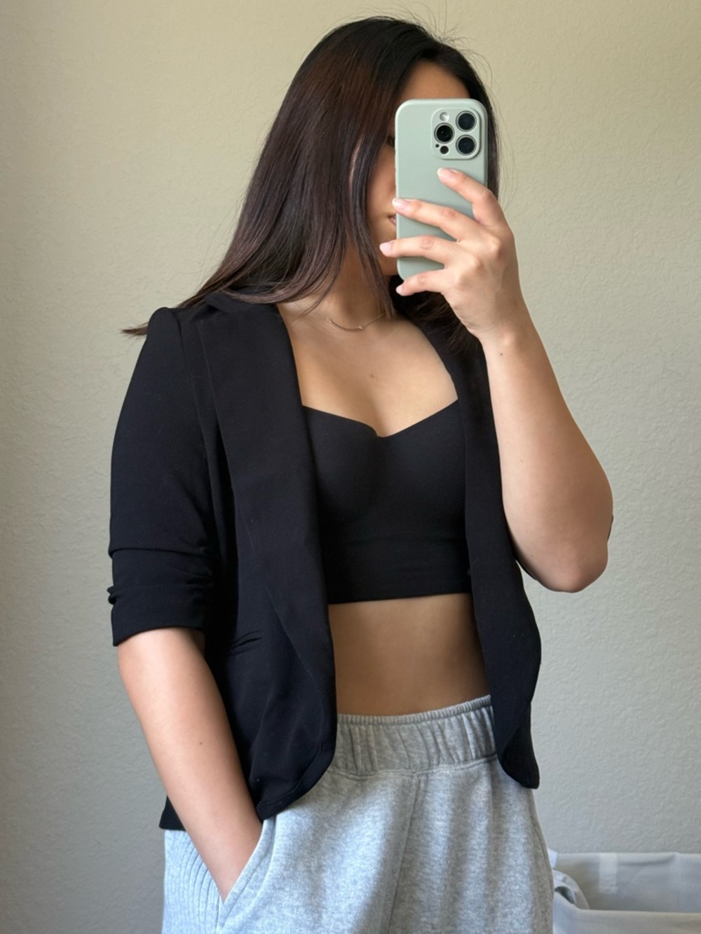 Kids Black Blazer